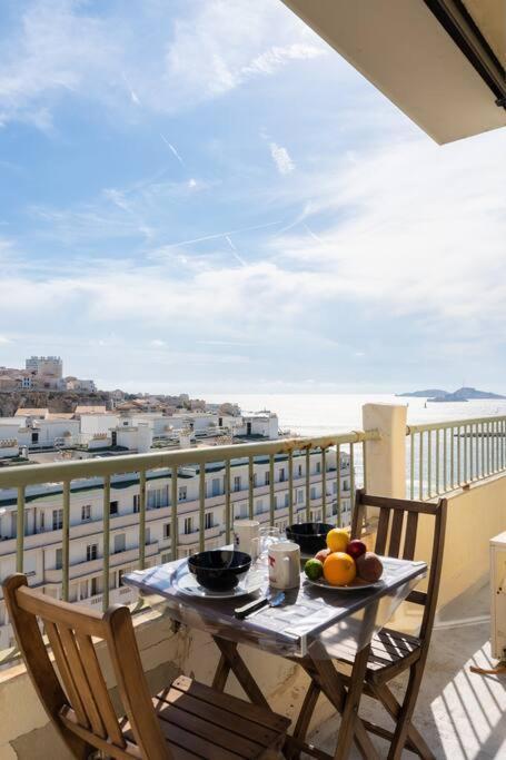 Vue Mer Plage Catalans Vieux Port Clim - 2 Chambres Marseilles Buitenkant foto