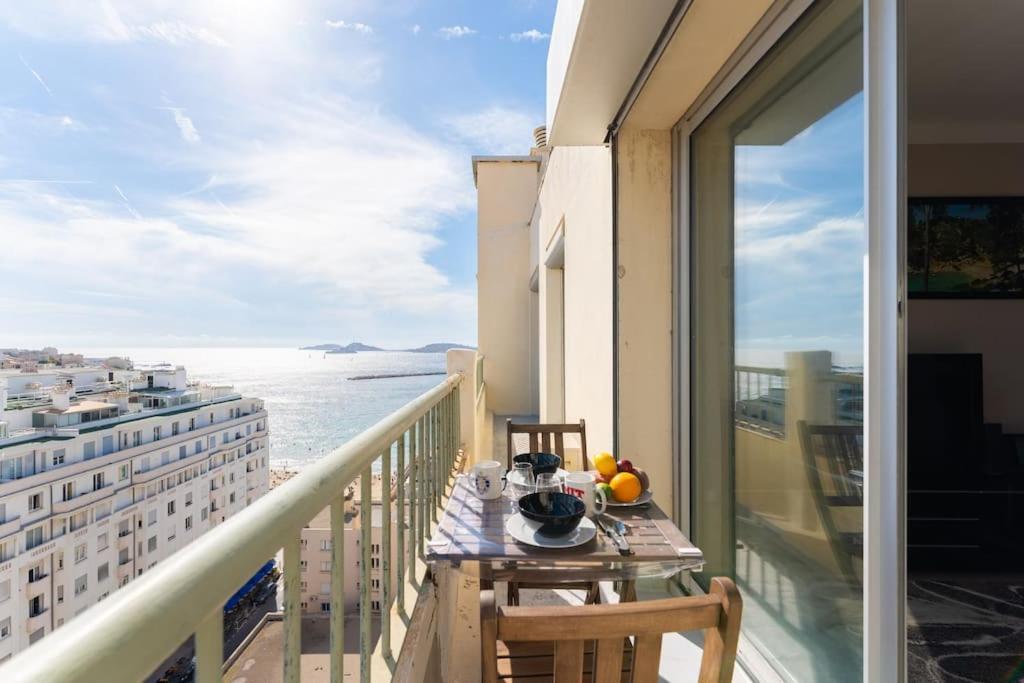 Vue Mer Plage Catalans Vieux Port Clim - 2 Chambres Marseilles Buitenkant foto