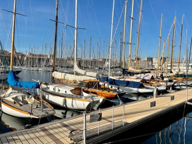 Vue Mer Plage Catalans Vieux Port Clim - 2 Chambres Marseilles Buitenkant foto