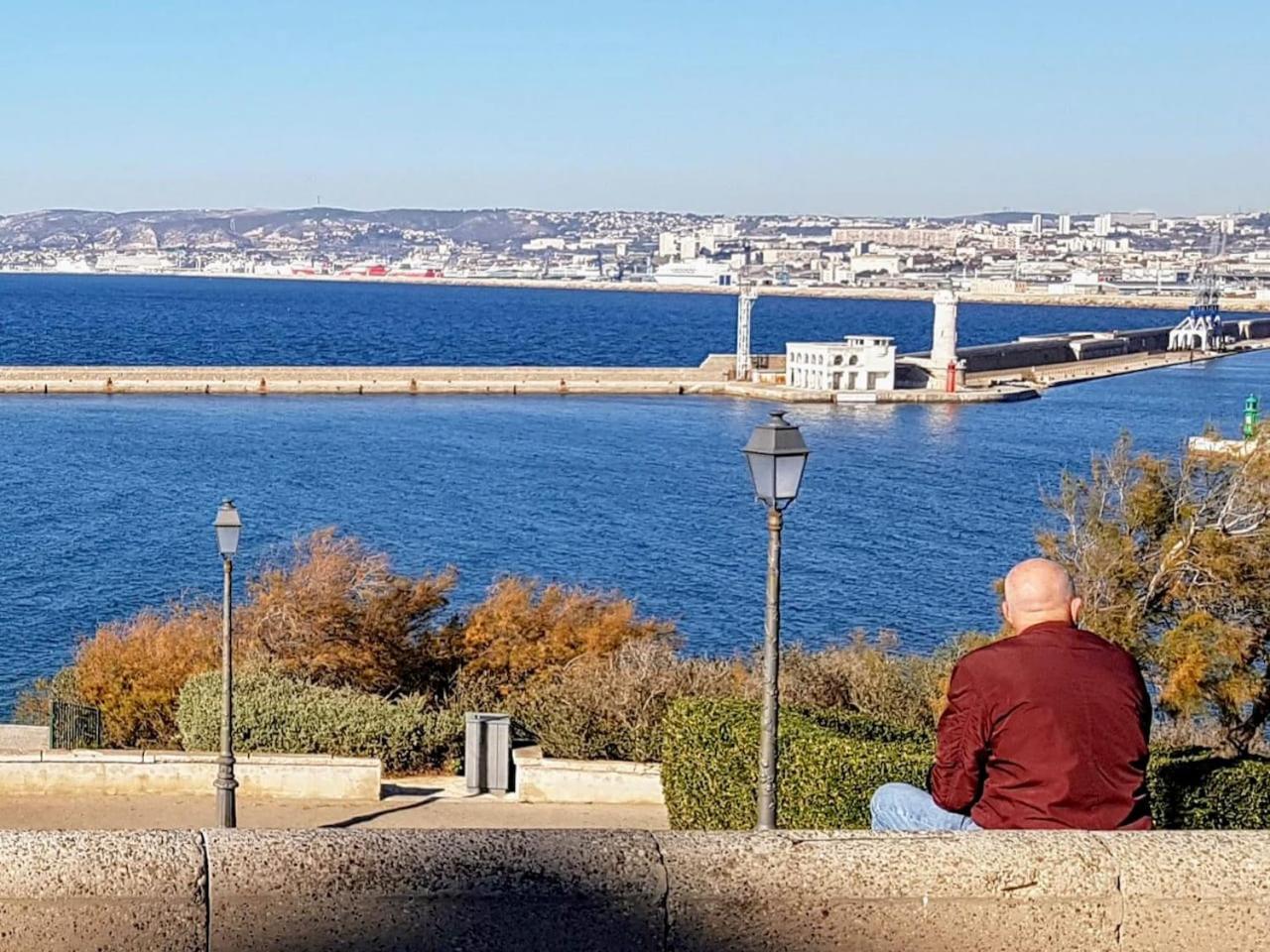Vue Mer Plage Catalans Vieux Port Clim - 2 Chambres Marseilles Buitenkant foto