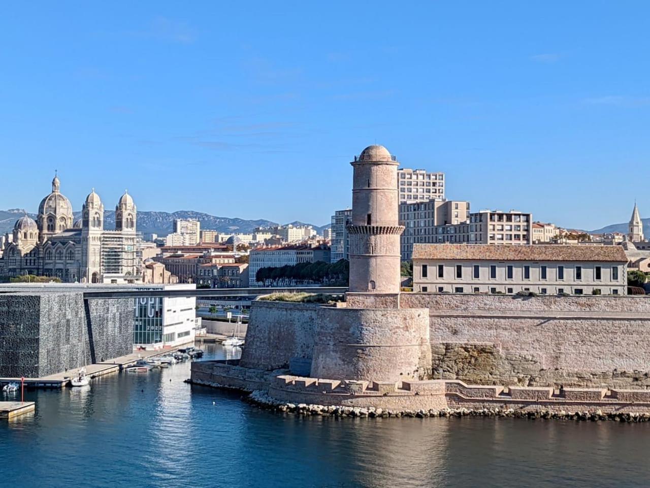 Vue Mer Plage Catalans Vieux Port Clim - 2 Chambres Marseilles Buitenkant foto
