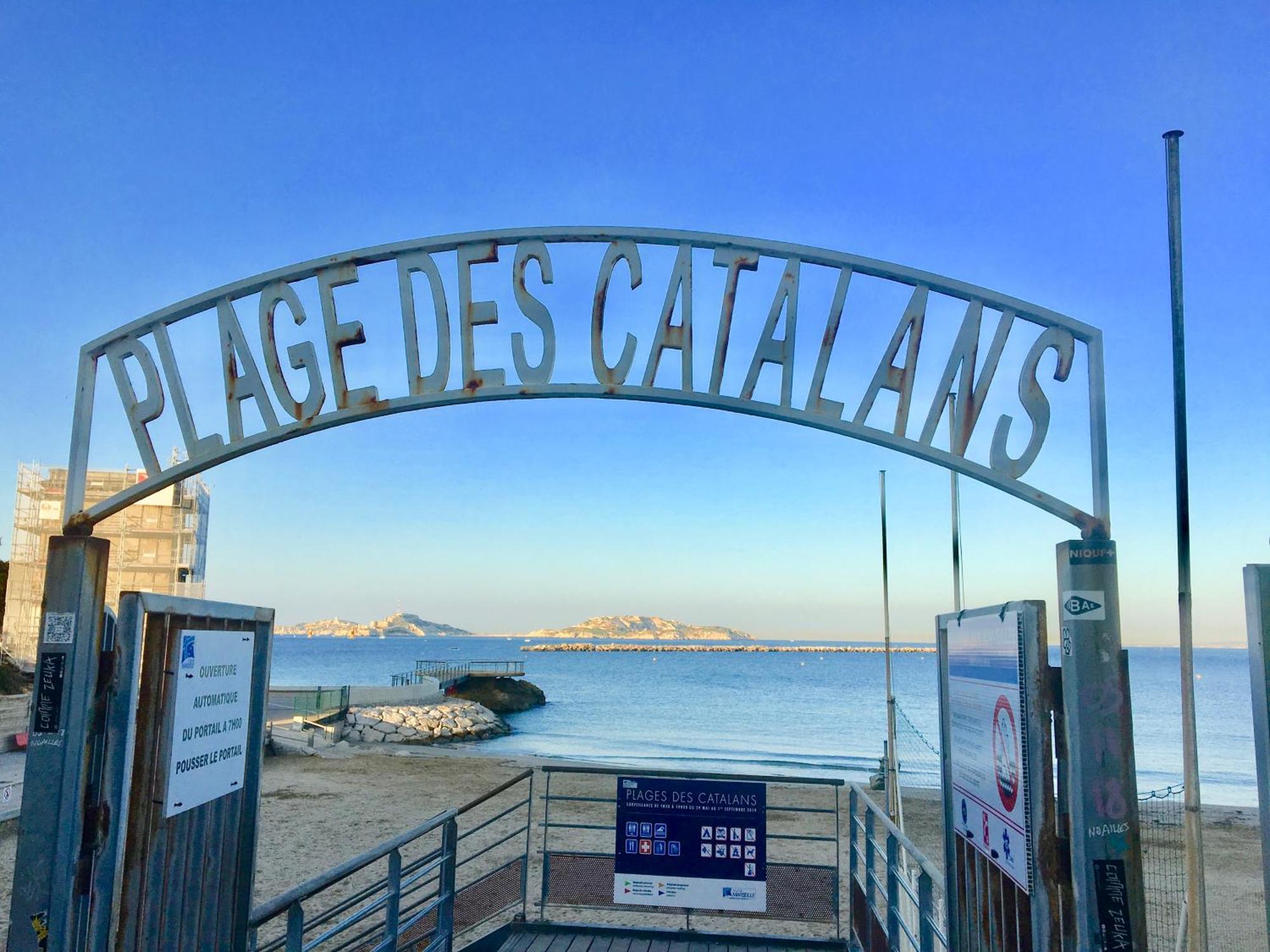 Vue Mer Plage Catalans Vieux Port Clim - 2 Chambres Marseilles Buitenkant foto