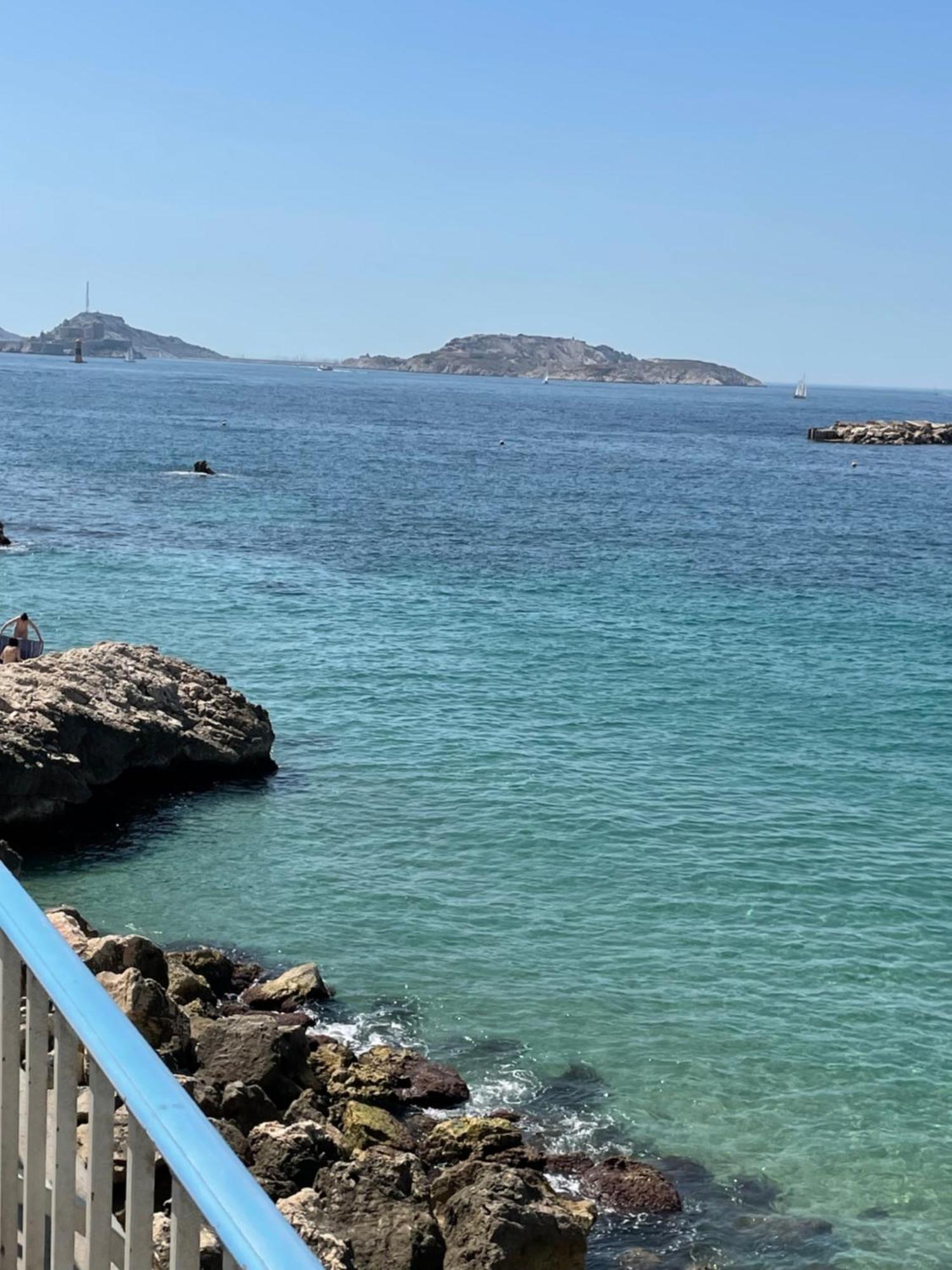 Vue Mer Plage Catalans Vieux Port Clim - 2 Chambres Marseilles Buitenkant foto