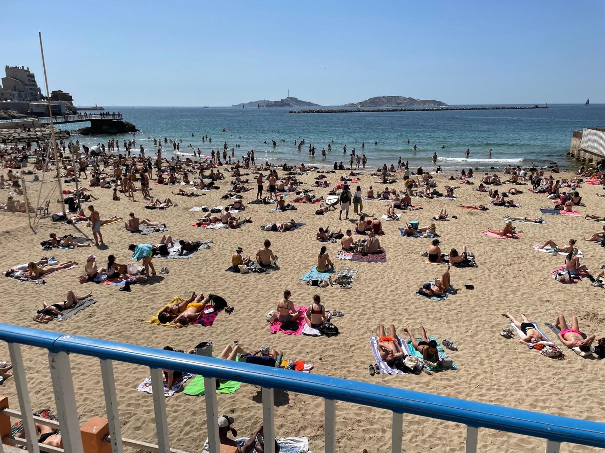 Vue Mer Plage Catalans Vieux Port Clim - 2 Chambres Marseilles Buitenkant foto