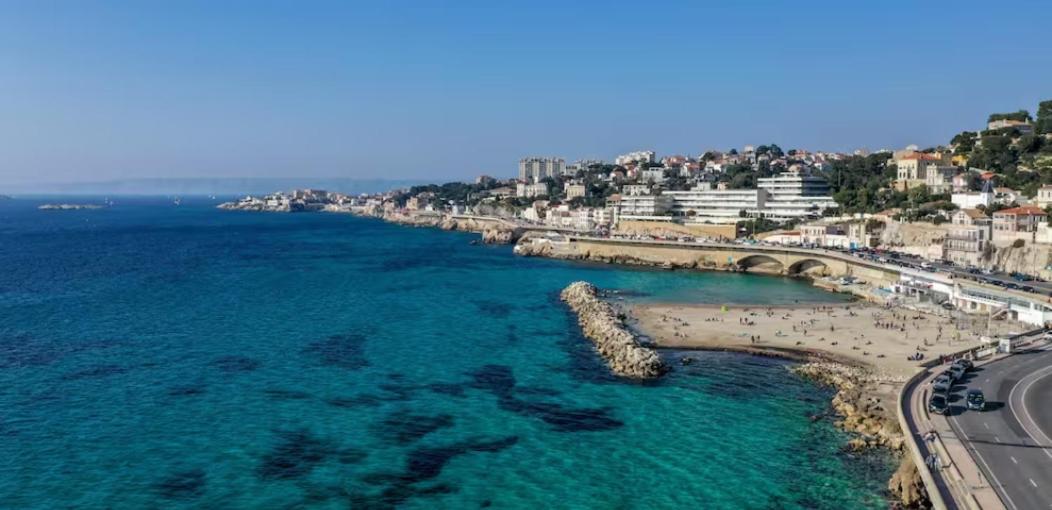 Vue Mer Plage Catalans Vieux Port Clim - 2 Chambres Marseilles Buitenkant foto