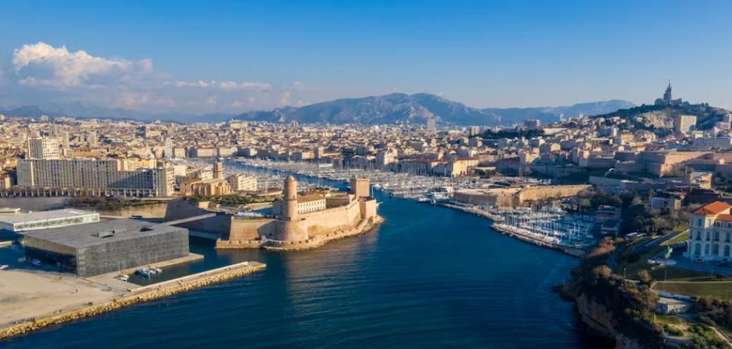 Vue Mer Plage Catalans Vieux Port Clim - 2 Chambres Marseilles Buitenkant foto
