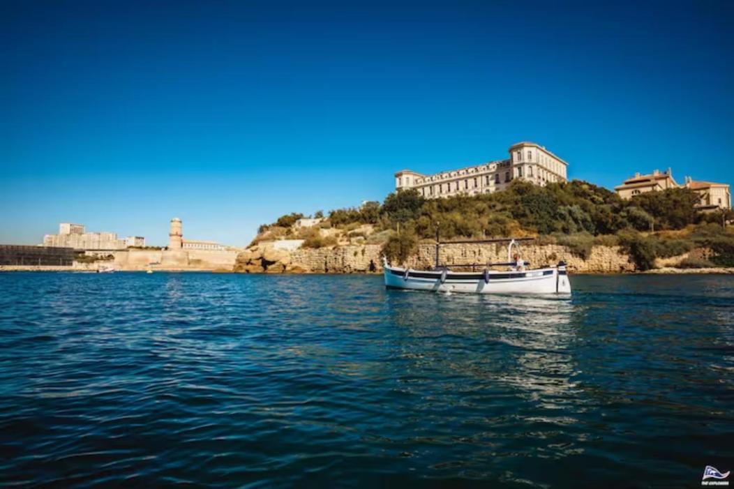 Vue Mer Plage Catalans Vieux Port Clim - 2 Chambres Marseilles Buitenkant foto